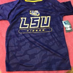 Champion-LSU Tigers Jersey Youth Med-purple